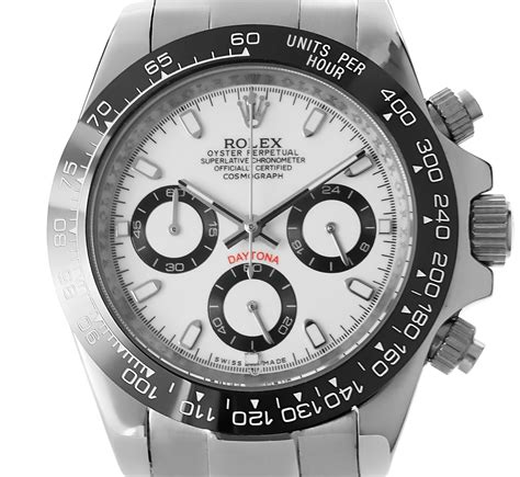 rolex cosmograph daytona 2016 zifferblatt weiss|2016 rolex 116500ln.